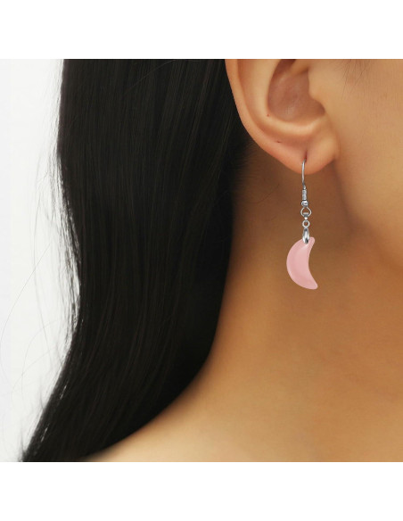 10 Piezas Encantos de Piedra Brillante Luminosa para Joyería