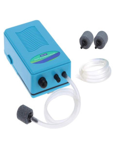 Bomba de Aire Portátil para Acuario Lamilla 75.7L-227.1L