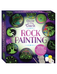 Kit de Pintura de Rocas Brillantes Hinkler - DIY para Adultos