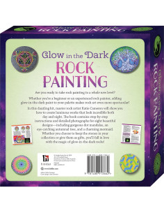 Kit de Pintura de Rocas Brillantes Hinkler - DIY para Adultos 2