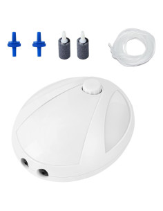 Bomba de Aire AQUANEAT para Acuario 60 Galones, Silenciosa