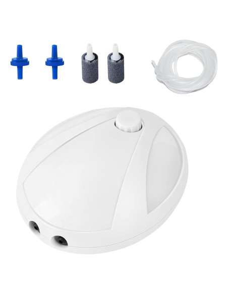 Bomba de Aire AQUANEAT para Acuario 60 Galones, Silenciosa