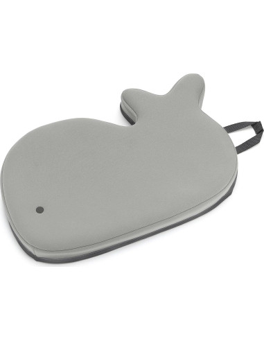 Skip Hop Moby Almohadilla de Baño y Cubierta de Grifo Gris