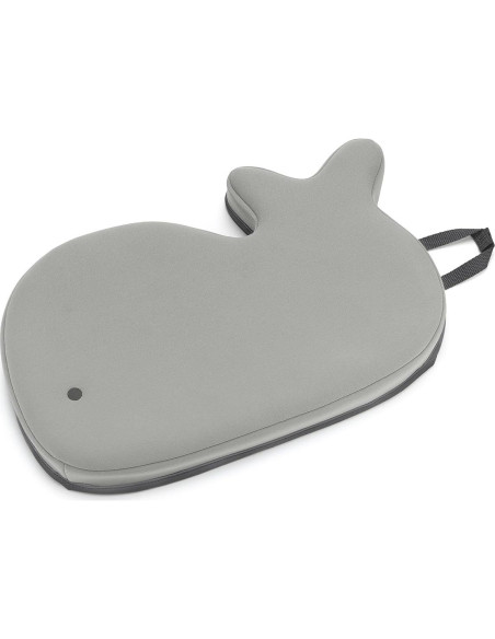 Skip Hop Moby Almohadilla de Baño y Cubierta de Grifo Gris