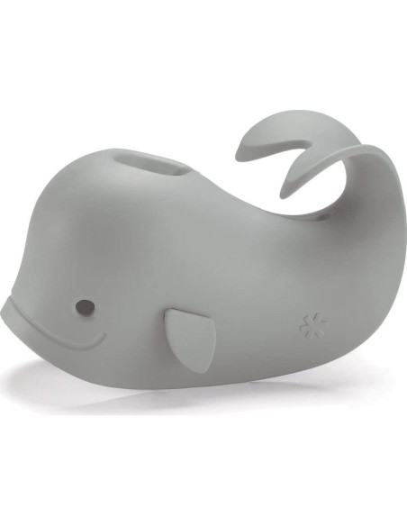 Skip Hop Moby Almohadilla de Baño y Cubierta de Grifo Gris