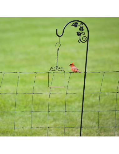 2PK Columpios de Colibrí Metal y Madera XYADX 13x17cm