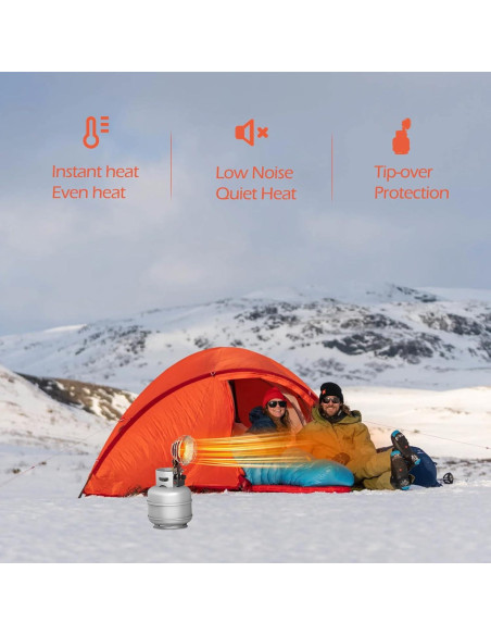 Calentador de Propano AgiiMan 15000 BTU para Exterior