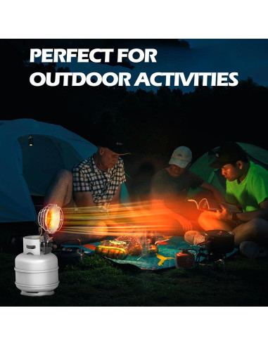 Calentador de Propano AgiiMan 15000 BTU para Exterior