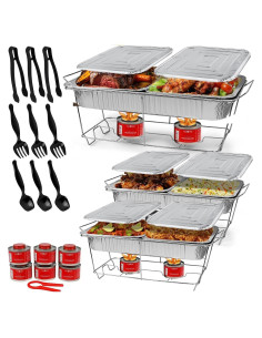 Juego de Buffet Desechable Alpha Living 33 Piezas para Eventos