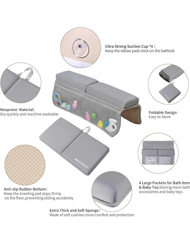 Almohadilla para Arrodillarse y Descanso de Codos Kneejoys