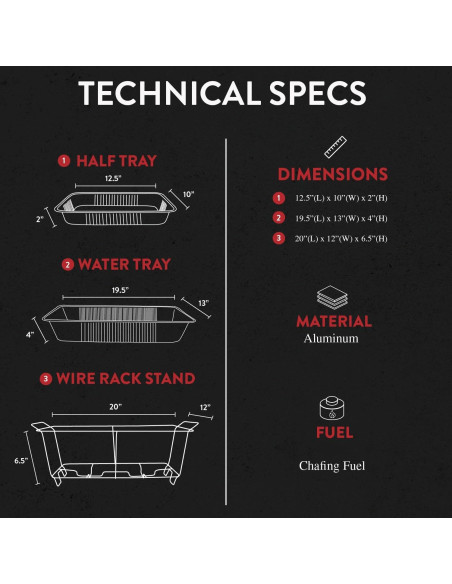 Juego de Buffet Desechable Alpha Living 33 Piezas para Eventos