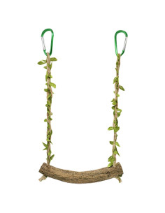 Columpio para Aves PurYupearl - Percha Entrenamiento Loros 2.5cm