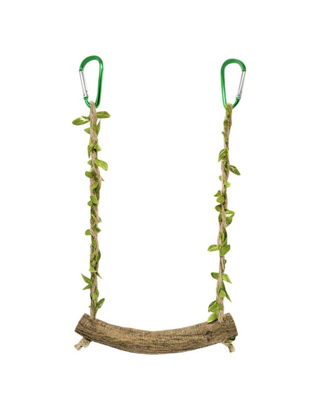 Columpio para Aves PurYupearl - Percha Entrenamiento Loros 2.5cm