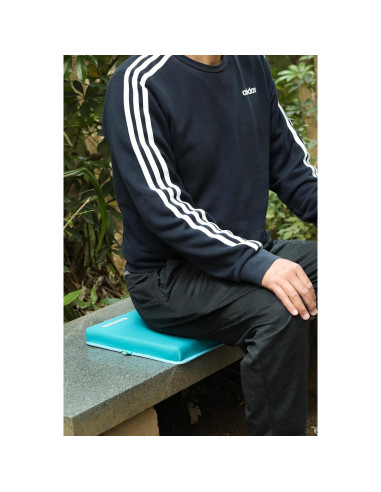 Almohadilla de Rodillas Kneejoys para Baño y Jardín - Azul Turquesa