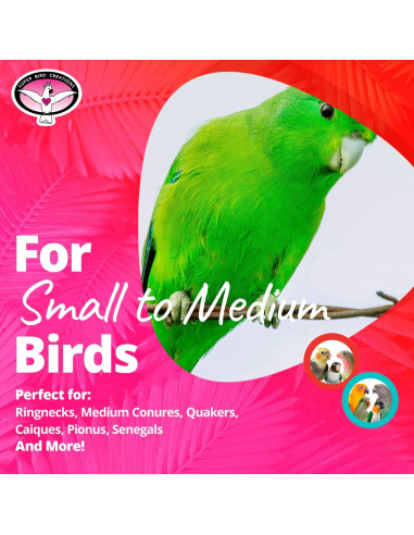 Carpa de Hierba Marina Super Bird Creations SB881 para Pájaros