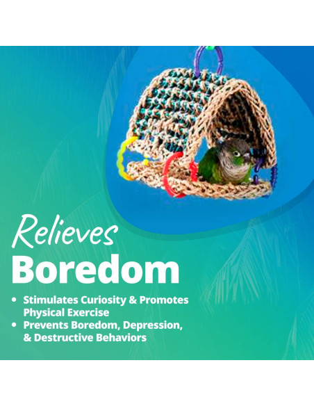 Carpa de Hierba Marina Super Bird Creations SB881 para Pájaros