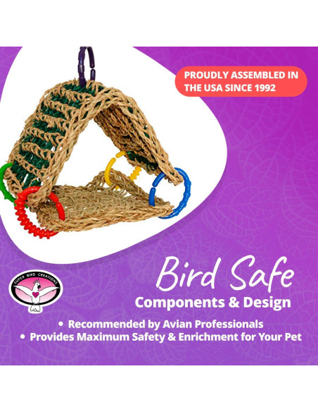 Carpa de Hierba Marina Super Bird Creations SB881 para Pájaros