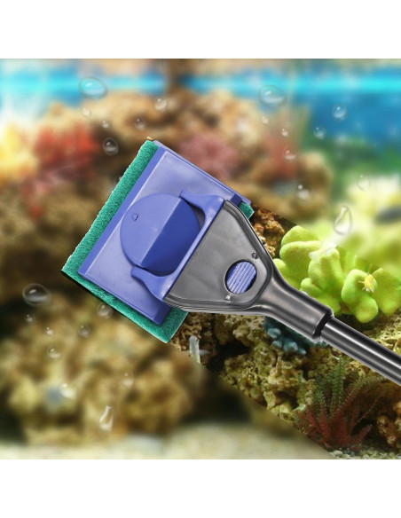 Kit de Limpieza de Acuario TOPZEA 5 en 1 con Mango de 48 cm
