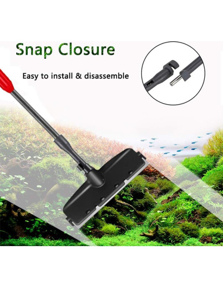 Kit de Limpieza de Acuario 6 en 1 Capetsma con Mango Telescópico