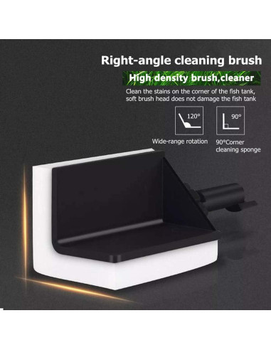 Kit de Limpieza de Acuario 6 en 1 Capetsma con Mango Telescópico