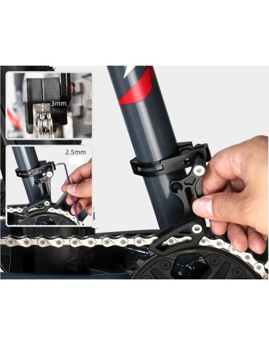 Guía de Cadena MTB HOUSON Kettenführung Aluminio 15.4x10cm