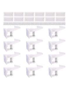 Cerraduras de Gabinete OKEFAN para Seguridad Infantil - 12 Pzas