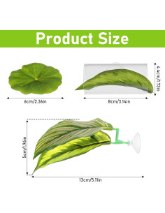 5 Accesorios para Acuario Betta QfwdfcTrenz - Hamaca y Decoración 2