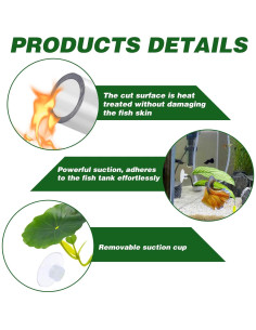 Juego de Juguetes para Peces Betta HINGTAI 5 Piezas Decoración Acuario 2