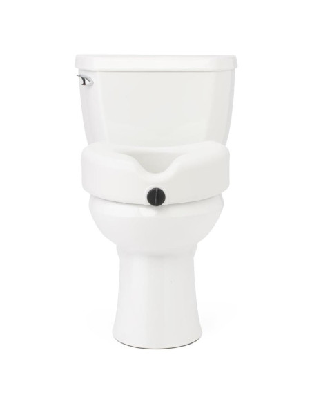 Elevador de Asiento de Inodoro Medline Blanco Antimicrobiano 12.7 cm
