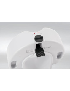 Elevador de Asiento de Inodoro Medline Blanco Antimicrobiano 12.7 cm 2