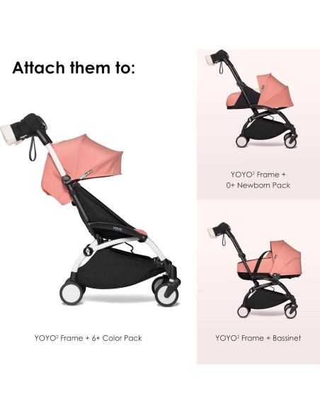 Manoplas Stokke BABYZEN YOYO - Aislamiento Sherpa y Acolchado Manoplas Stokke BABYZEN YOYO - Aislamiento Sherpa y Acolchado