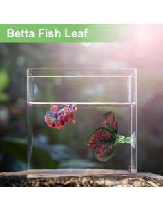 Hojas de pez Betta CAPASTEC - Simulación hábitat natural 3 pcs 2