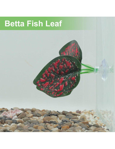 Hojas de pez Betta CAPASTEC - Simulación hábitat natural 3 pcs