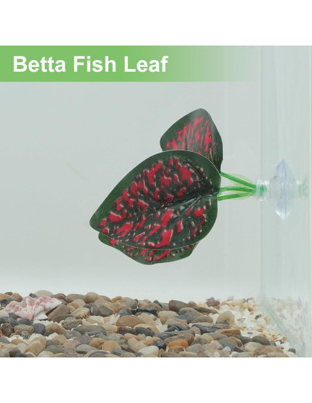 Hojas de pez Betta CAPASTEC - Simulación hábitat natural 3 pcs