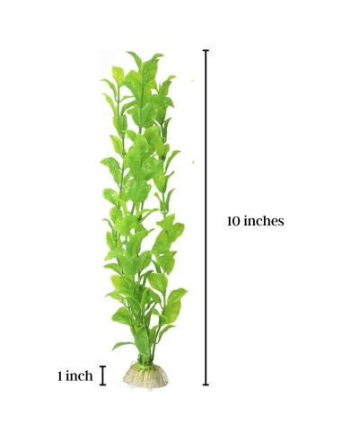 Conjunto de Plantas Artificiales SunGrow para Acuario - 3 Pcs