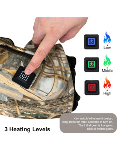 Muff de Mano Calentado MYDAYS OUTDOOR Camo Recargable 2
