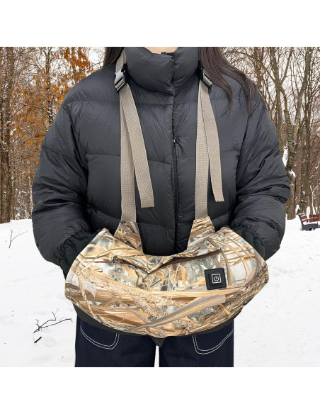 Muff de Mano Calentado MYDAYS OUTDOOR Camo Recargable