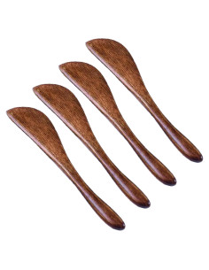 Cuchillos de Mantequilla de Madera Asanta - 4 Piezas 15.24 cm