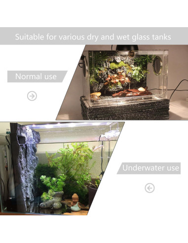 4 Paneles de Fondo 3D para Terrario Sysmashing 30x22.5cm