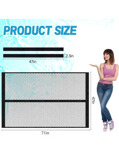 Red de Almacenamiento de Juguetes de Piscina DECOHS 180x120 cm 2