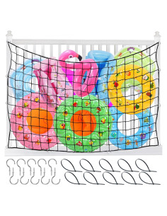 Red de Almacenamiento de Juguetes de Piscina Muximud 120x180cm