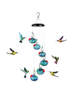 Alimentador de Colibríes Solar HEADAK LIFE 6 Bolas Azul