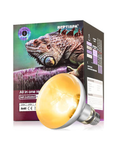 Bombilla de Calor 80W REPTISPA UVA UVB para Reptiles