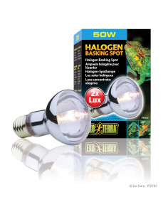 Bombilla Exo Terra Sun Glo Halogen 50W Luz Diurna Reptiles