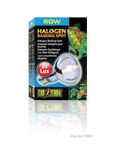Bombilla Exo Terra Sun Glo Halogen 50W Luz Diurna Reptiles 2