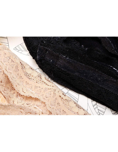 6 Pares de Calcetines Liner Antideslizantes SNUG STAR - Talla Única