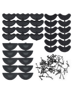 24 Pares de Placas de Reparación de Tacones LCZX - 3 Tamaños