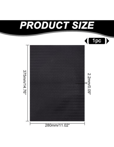 Hoja de Suela de Goma HOBBIESAY 28x37.5cm Antideslizante