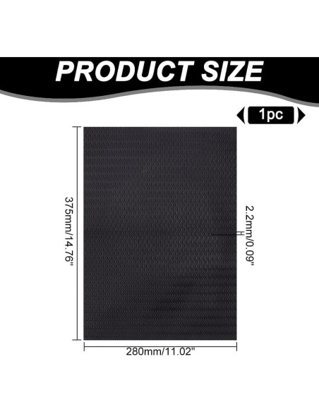 Hoja de Suela de Goma HOBBIESAY 28x37.5cm Antideslizante