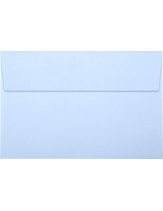Sobres A9 LUXPaper Azul Bebé 80lb Auto-Sellado 50 Unidades 2